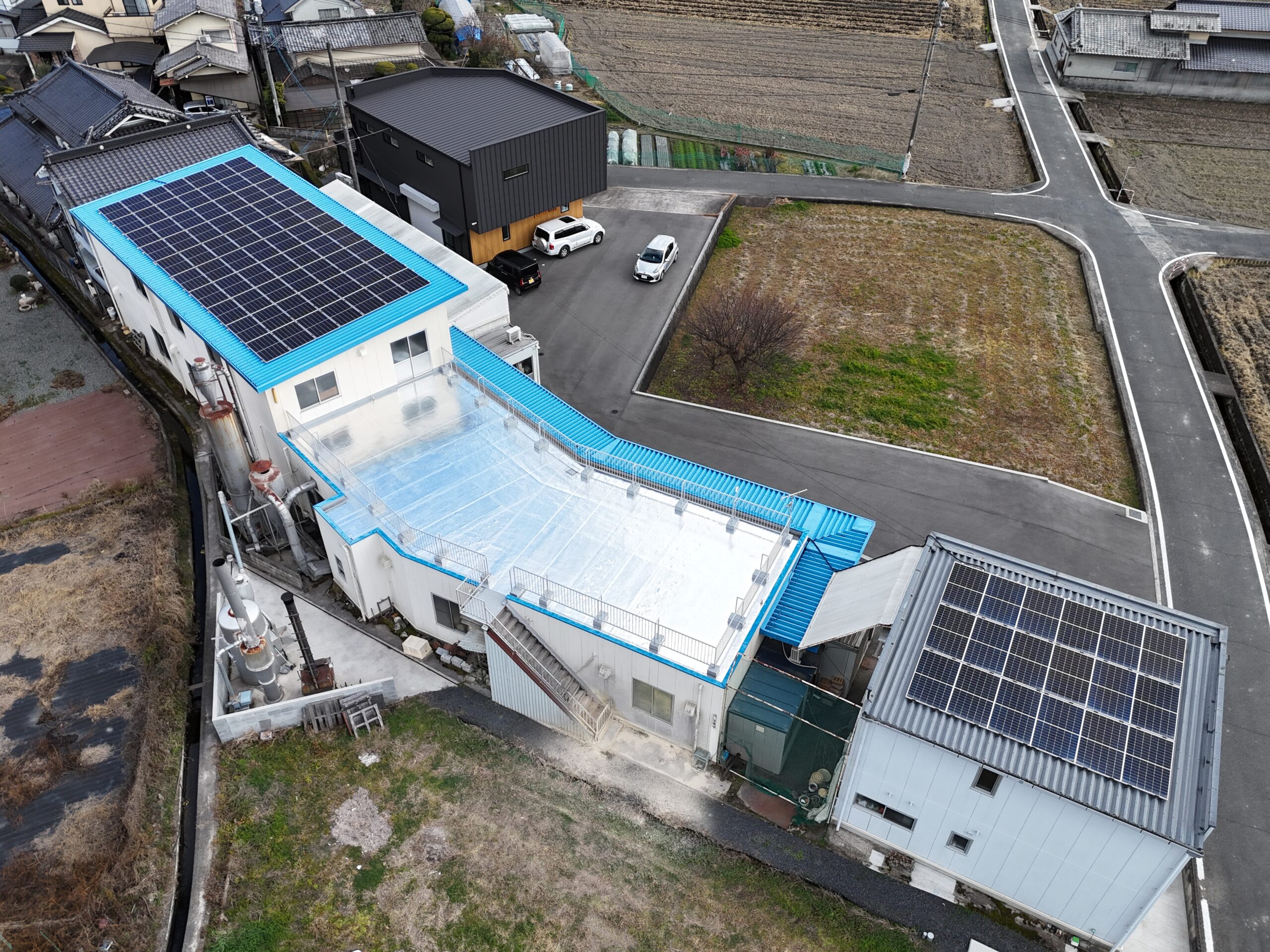遮熱やさん　植田板金店　遮熱　トップ工法　広島　福山　暑さ対策