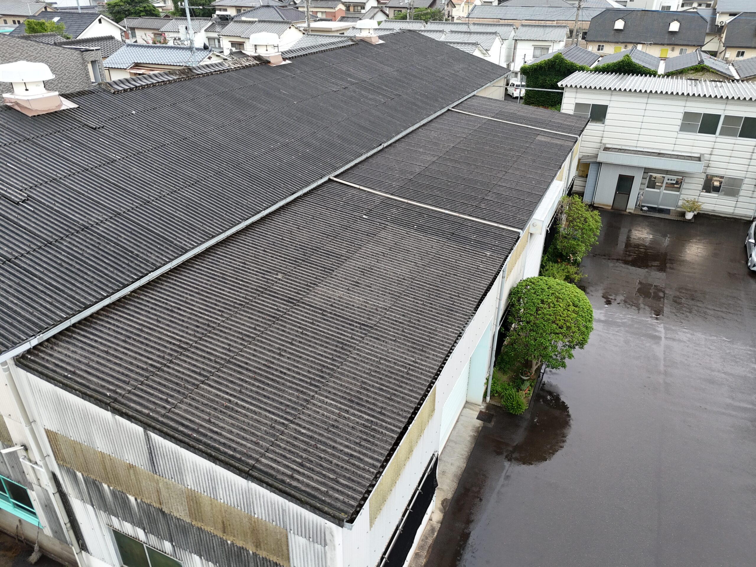 植田板金店　遮熱やさん　カバー工事　シャネリア