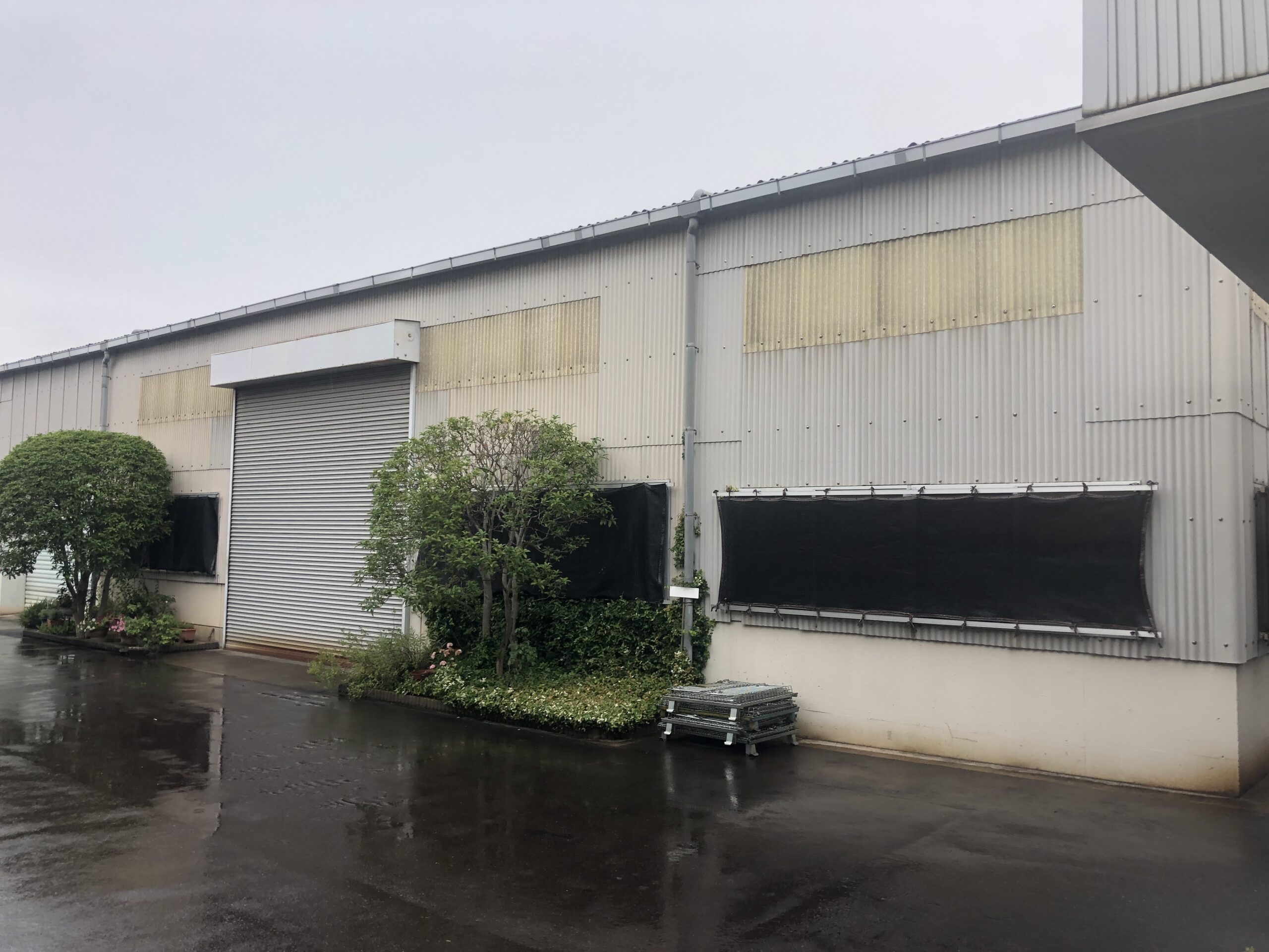 植田板金店　遮熱やさん　カバー工事