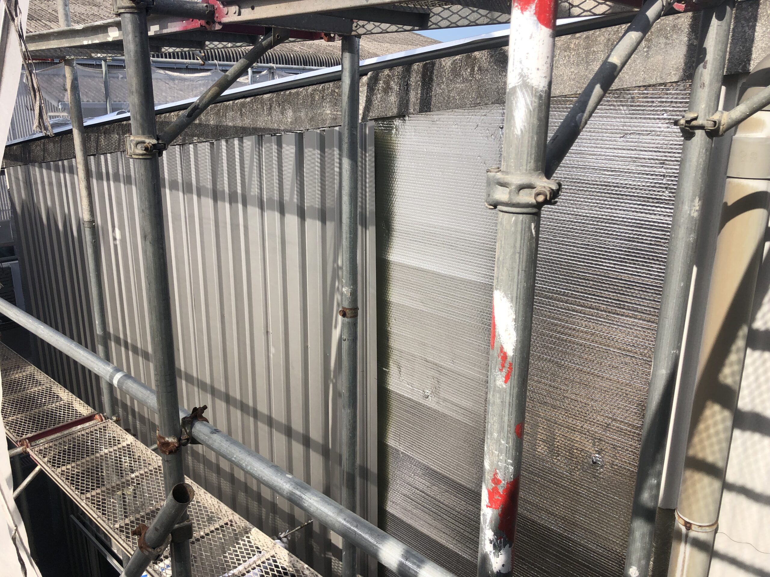 植田板金店　遮熱やさん　カバー工事　シャネリア