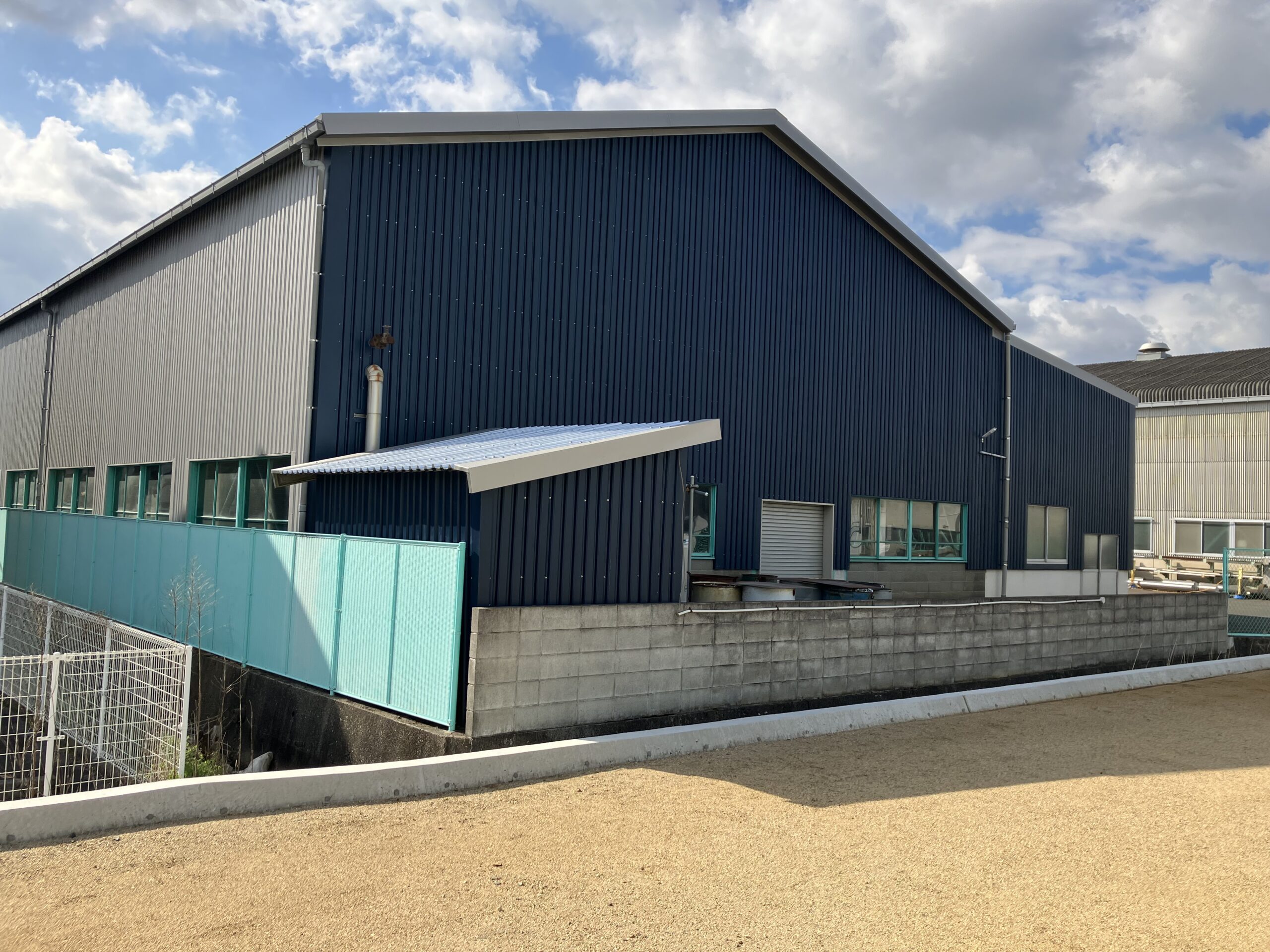 植田板金店　遮熱やさん　カバー工事　シャネリア