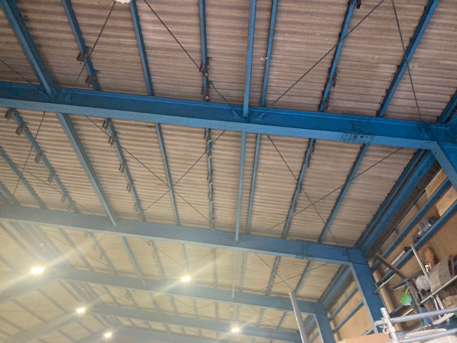 植田板金店　遮熱やさん　　シャネリア　室内張り