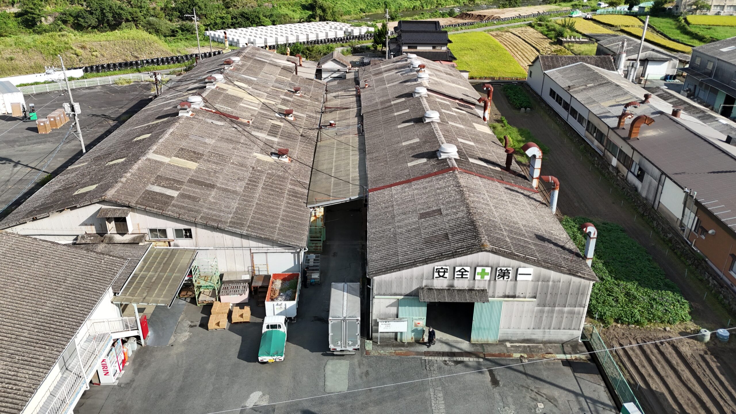 植田板金店　遮熱やさん　カバー工事