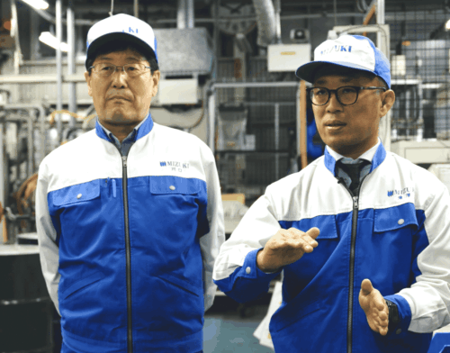 滝澤社長と川口執行役員②