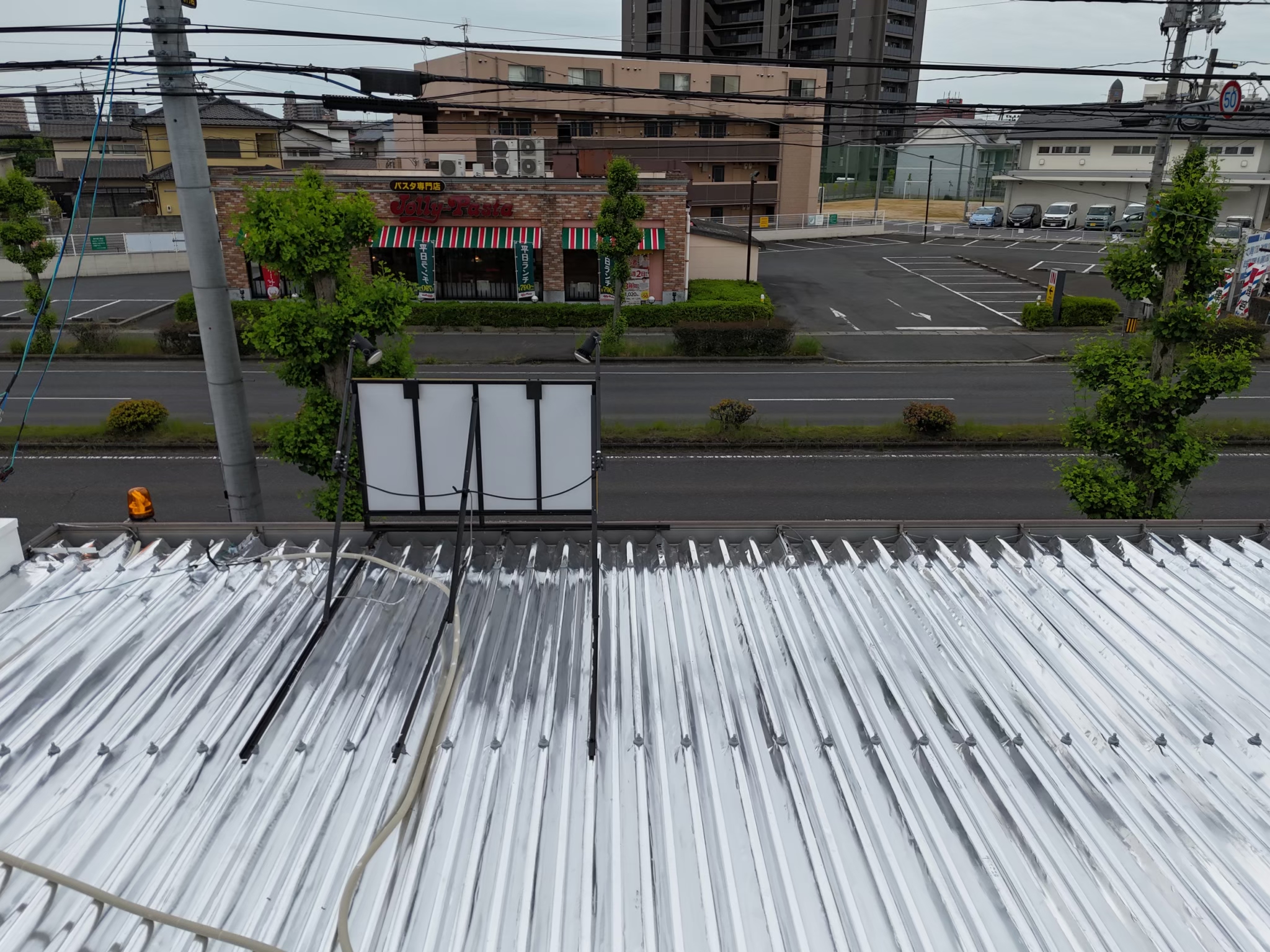 植田板金店遮熱やさん遮熱暑さ対策岡山倉敷スカイ工法